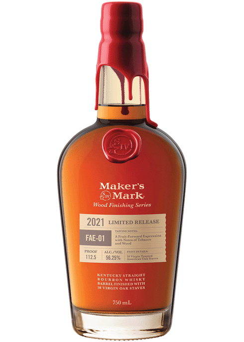 Maker's Mark Wood Finishing Series 2021 Release Bourbon Whiskey