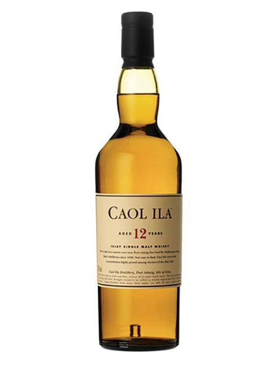 Caol Ila Aged 12 Years Islay Single Malt Scotch Whisky 750ml - The Bottle Haus