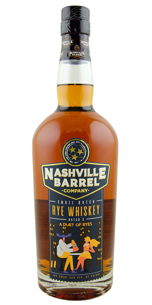 Nashville Barrel Company Small Batch A Duet of Ryes Rye Whiskey